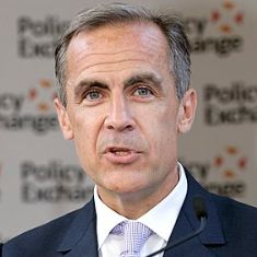 Image of Mark Carney on beach with Ghislaine Maxwell is fake